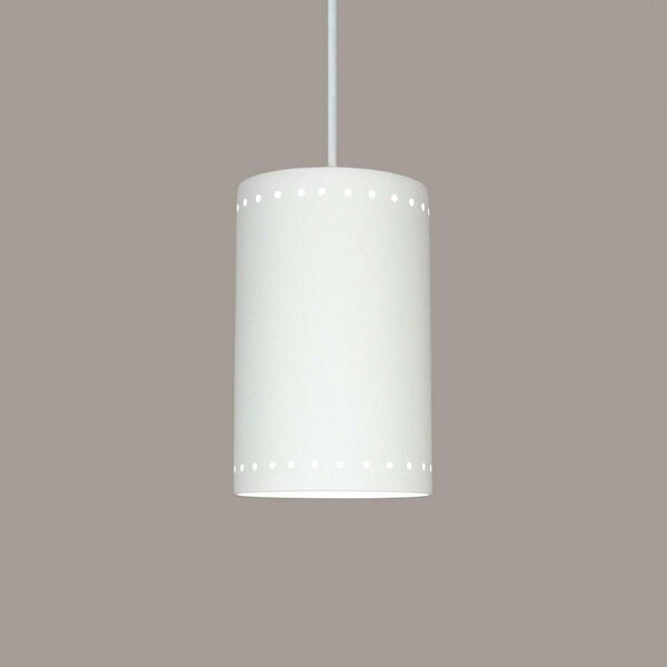 A19 Lighting Delos Pendant, Bisque P205-WCC-1LEDE26